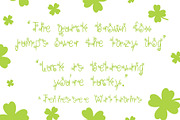 Clover Font, a Handwritten Font by LivelyAutumn11.11 (Thumbnail 4 of 4)