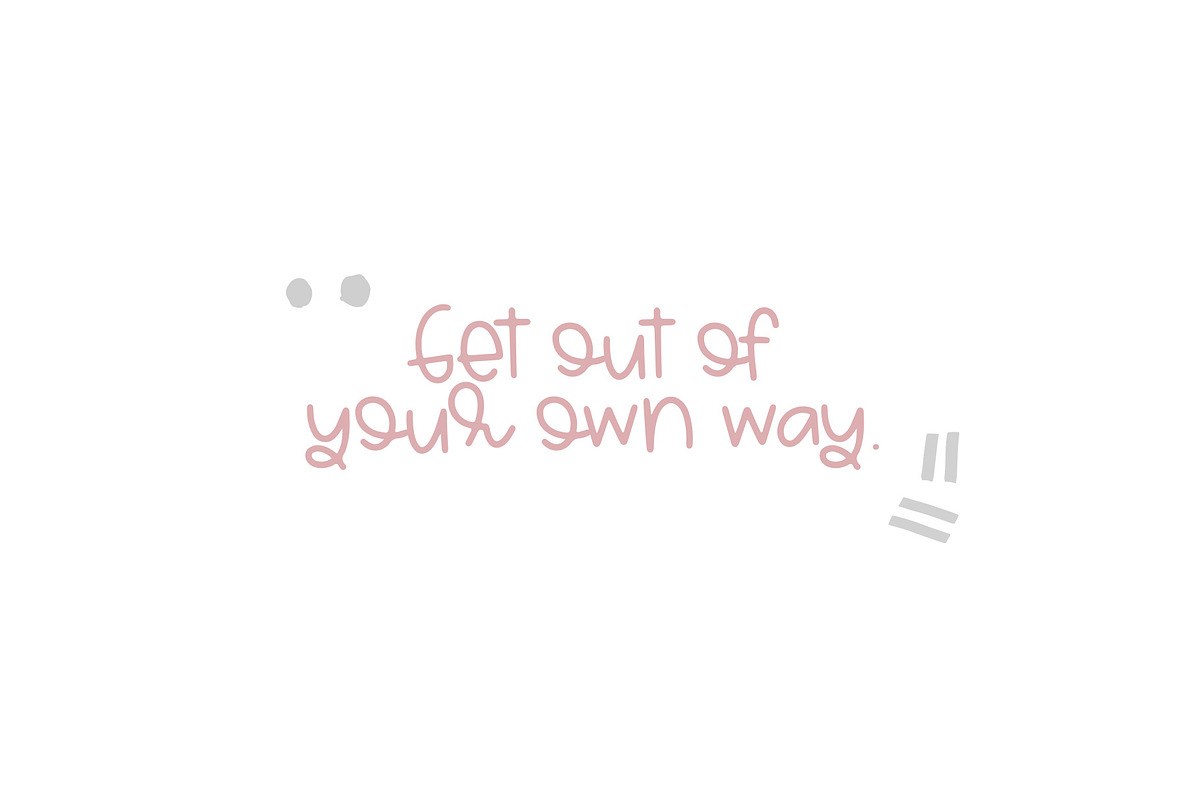Pink Margarita - Handwritten Font preview 7