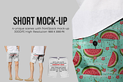 Short Mock-up, a Bottom Mockup by Mock-up Store (Thumbnail 1 of 7)