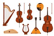 Musical instruments and notes, an Object Graphic by Elena Istomina (Thumbnail 3 of 10)