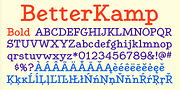BetterKamp, a Handwritten Font by Ingrimayne Type (Thumbnail 10 of 11)