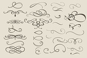 Hand drawn vintage ornaments set, an Object Graphic by FleurArt (Thumbnail 8 of 10)