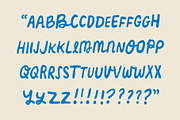 Organic Hand - Semi-script Font, a Font by Studio Funshop by Kelli (Thumbnail 9 of 10)
