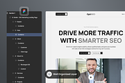 OptiSEO - SEO Marketing Landing Page, a Websites & App Template by SLAB! Design (Thumbnail 2 of 4)