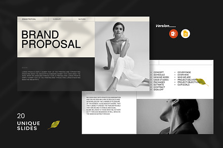 Brand Proposal PowerPoint Template