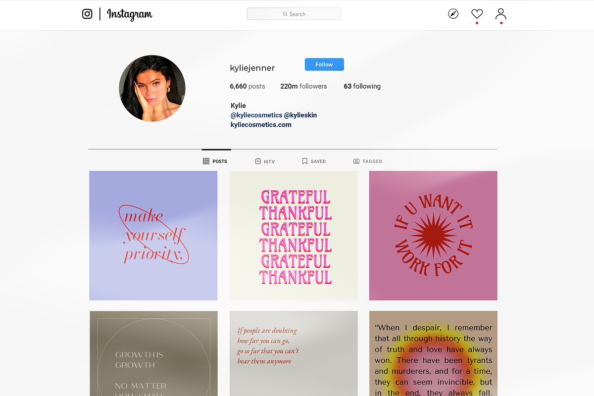 Motivational Quotes Aesthetic, a Social Media Template by Nurrehmet Studio (Photo 8 of 8)