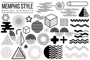 Graphic elements, Memphis style, an Outline Icon by OKart.studio (Thumbnail 2 of 6)