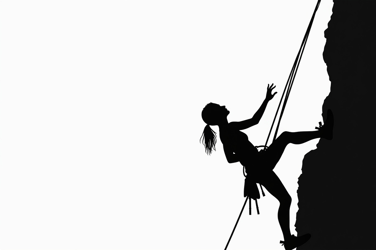 Adventure Climbers Silhouette Set, an Illustration by jahid234 (Photo 19 of 21)