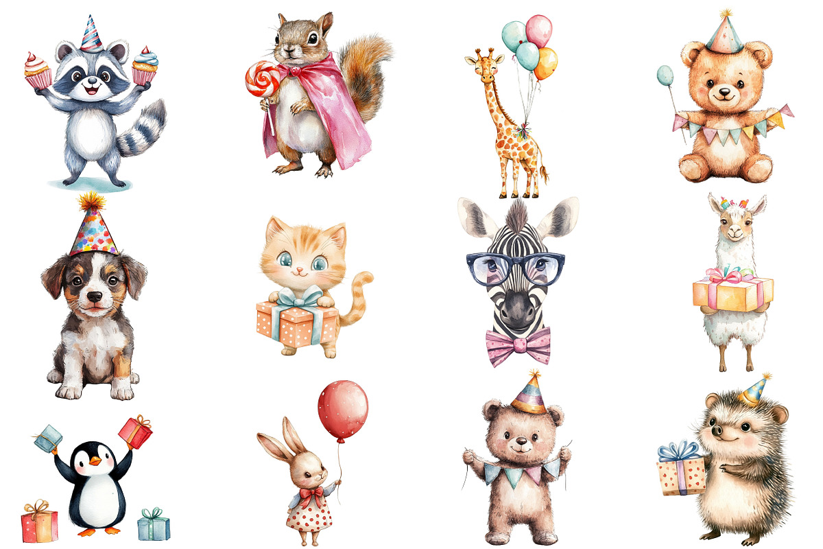 Party Animal Clipart, an Illustration by Designworld (Photo 4 of 5)