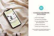 Warm Coastal Scrapbook Instagram, a Social Media Template by Anna Design Studio (Thumbnail 2 of 11)