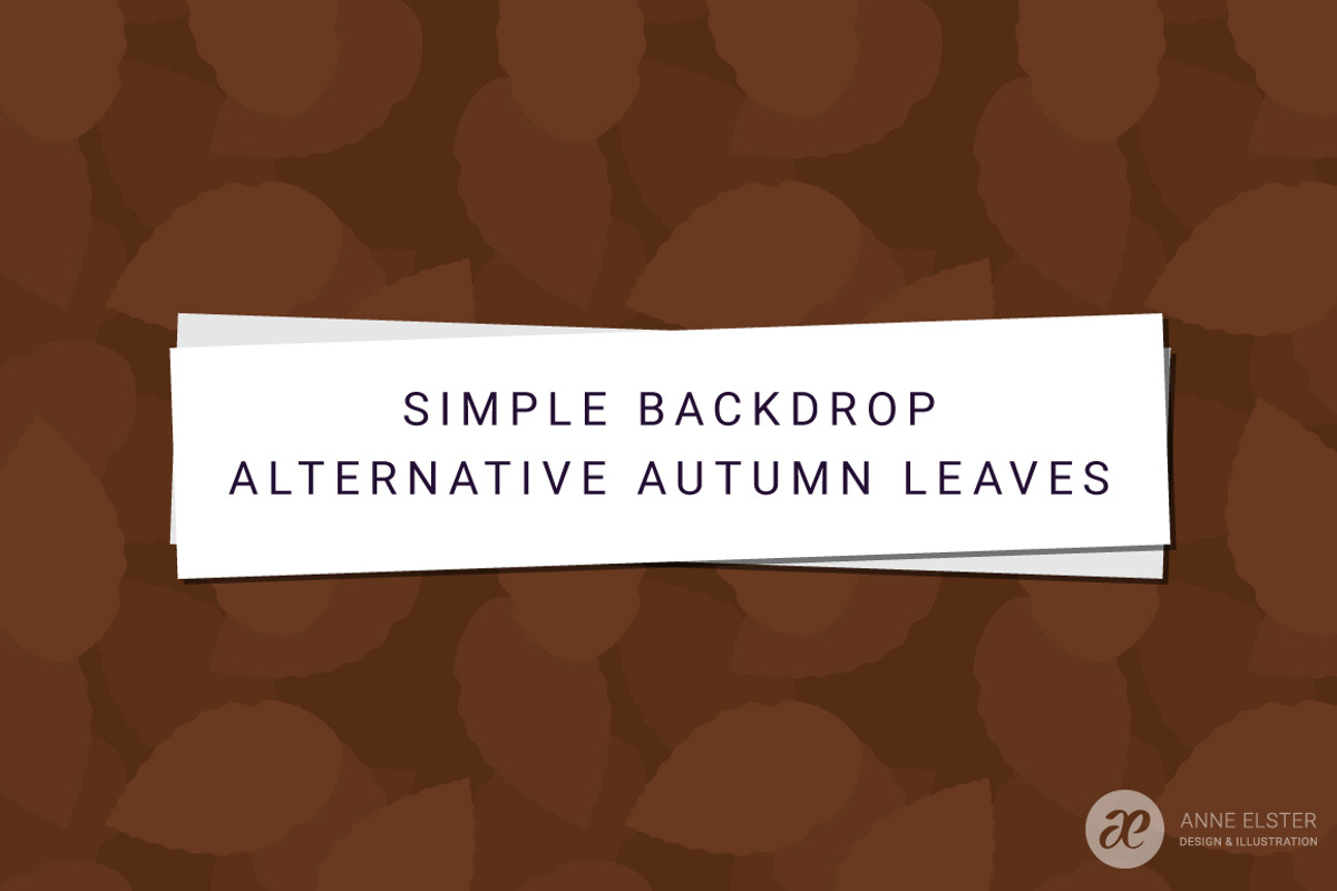 Beech Leaves Vector Pattern, a Pattern Graphic by Anne Elster Design (Photo 3 of 3)
