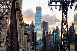 New york city featuring sunset, new york, and new york city