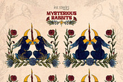 Mysterious Rabbits, an Animal Illustration by Ink Stories (Thumbnail 25 of 29)
