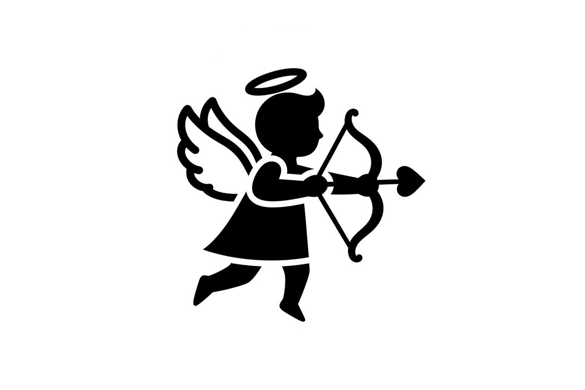 Cupid Angel Valentine Vector Bundle, an Illustration by jahid234 (Photo 8 of 47)
