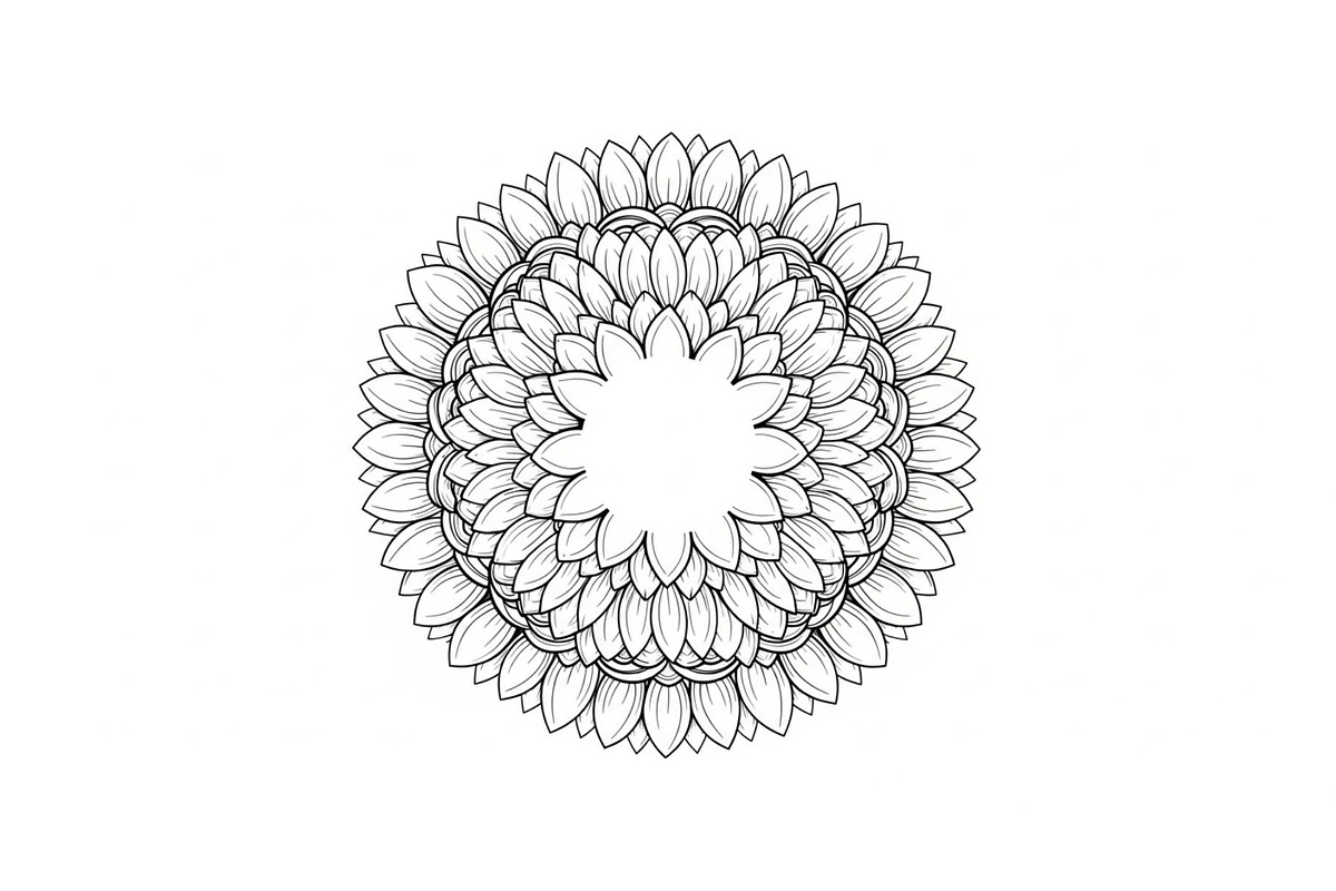 Floral Mandala Circle Frame Bundle, an Illustration by Gaye Art (Photo 20 of 51)