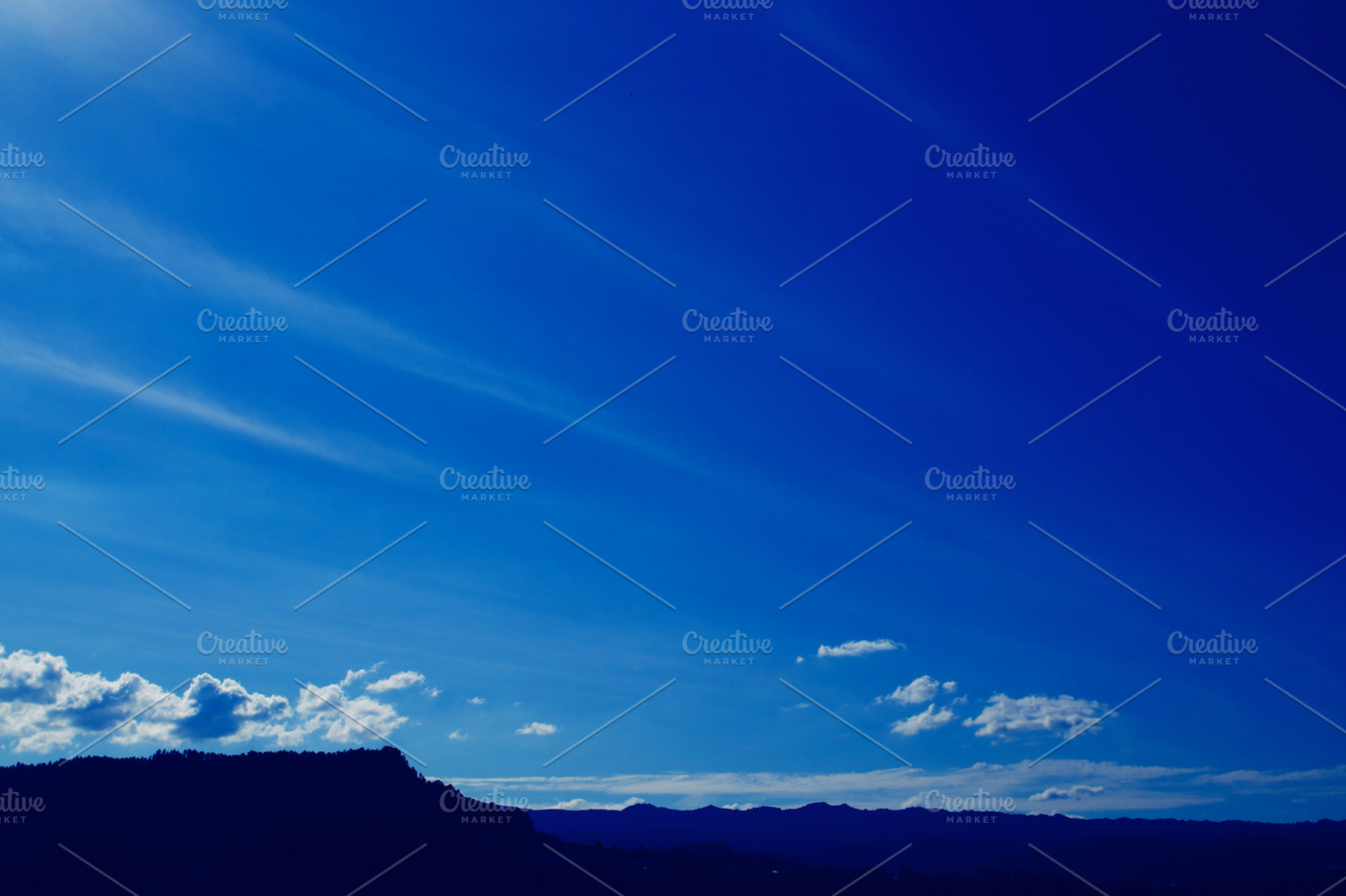 Blue Sky Stock Picture