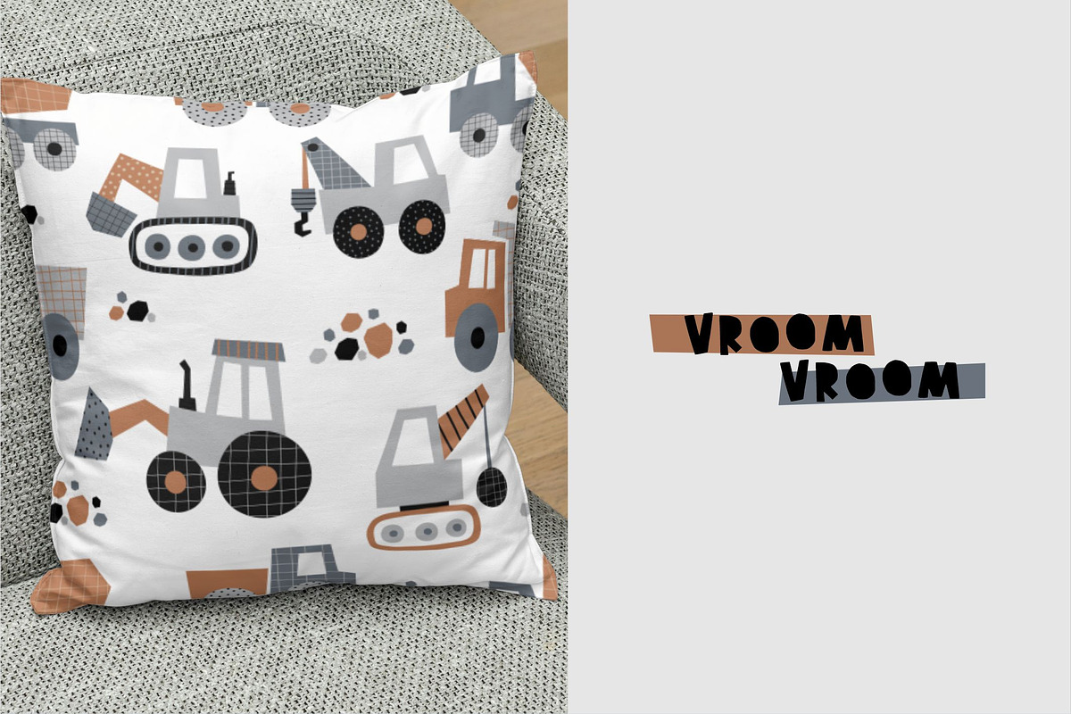 Cute Trucks, a Transportation Illustration by Barkova Nadya (Photo 7 of 7)