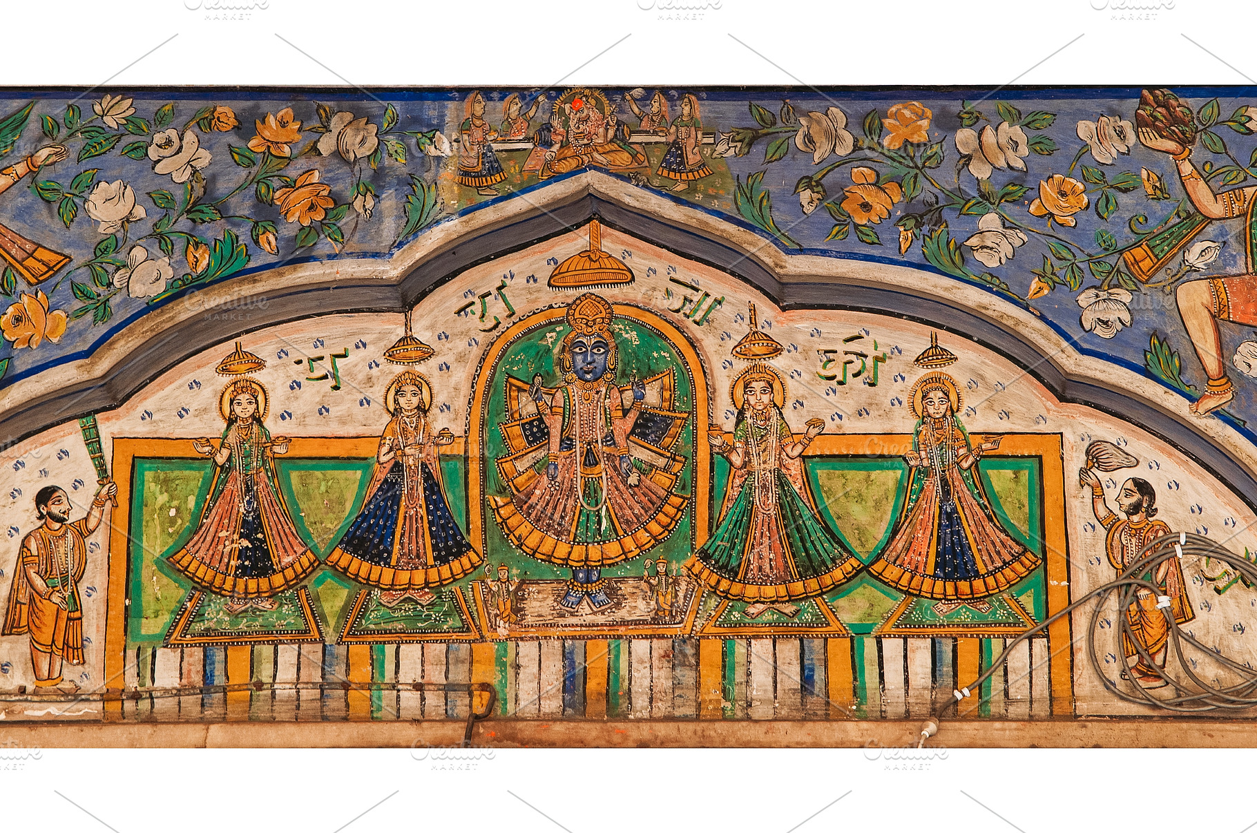 Old-painted Walls. Frescoes On Wall, an Arts & Entertainment Photo by Our Amazing World