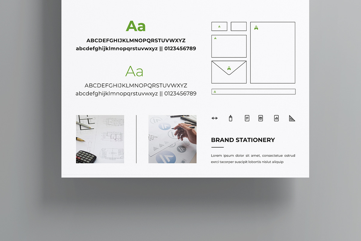 Brand Guidelines Poster, a Poster Template by MightyDesign (Photo 3 of 8)