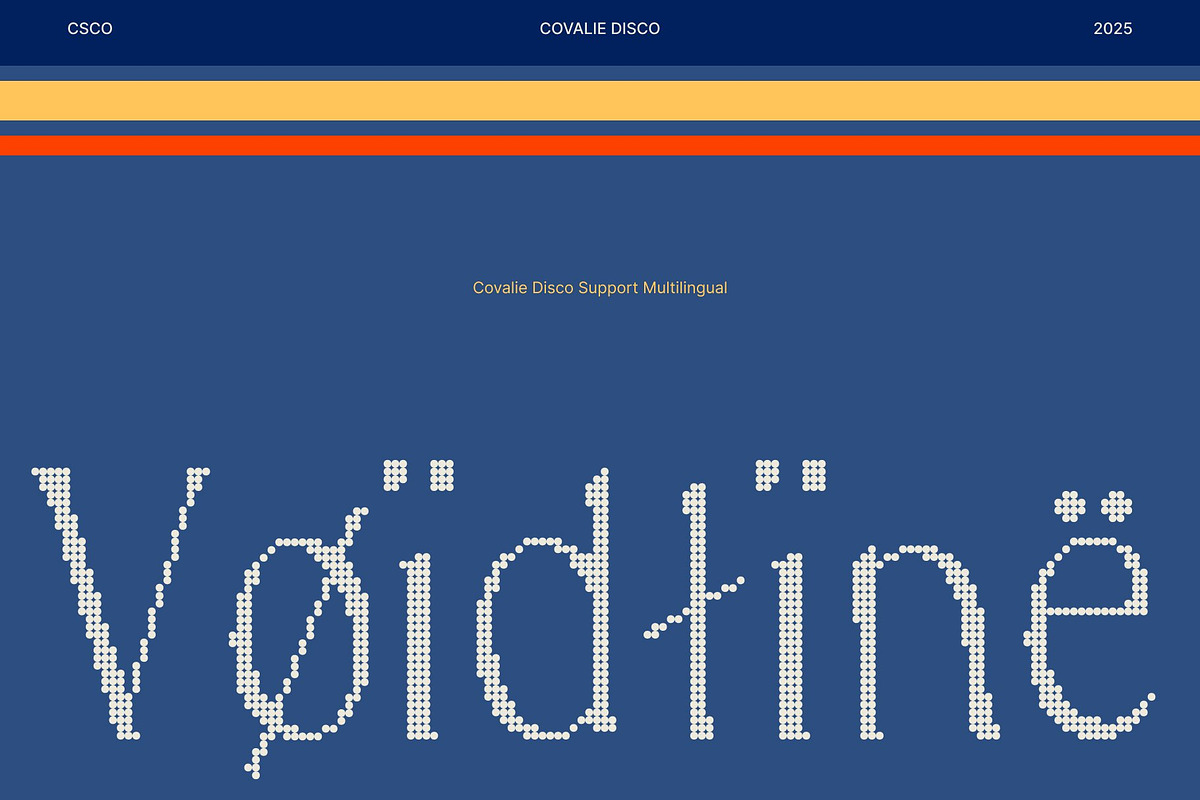 Covalie Disco, a Serif Font by Craft Supply Co. (Photo 7 of 8)