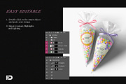 Candy Bag Mockup Set, a Packaging Mockup by ForgeDesign (Thumbnail 3 of 6)