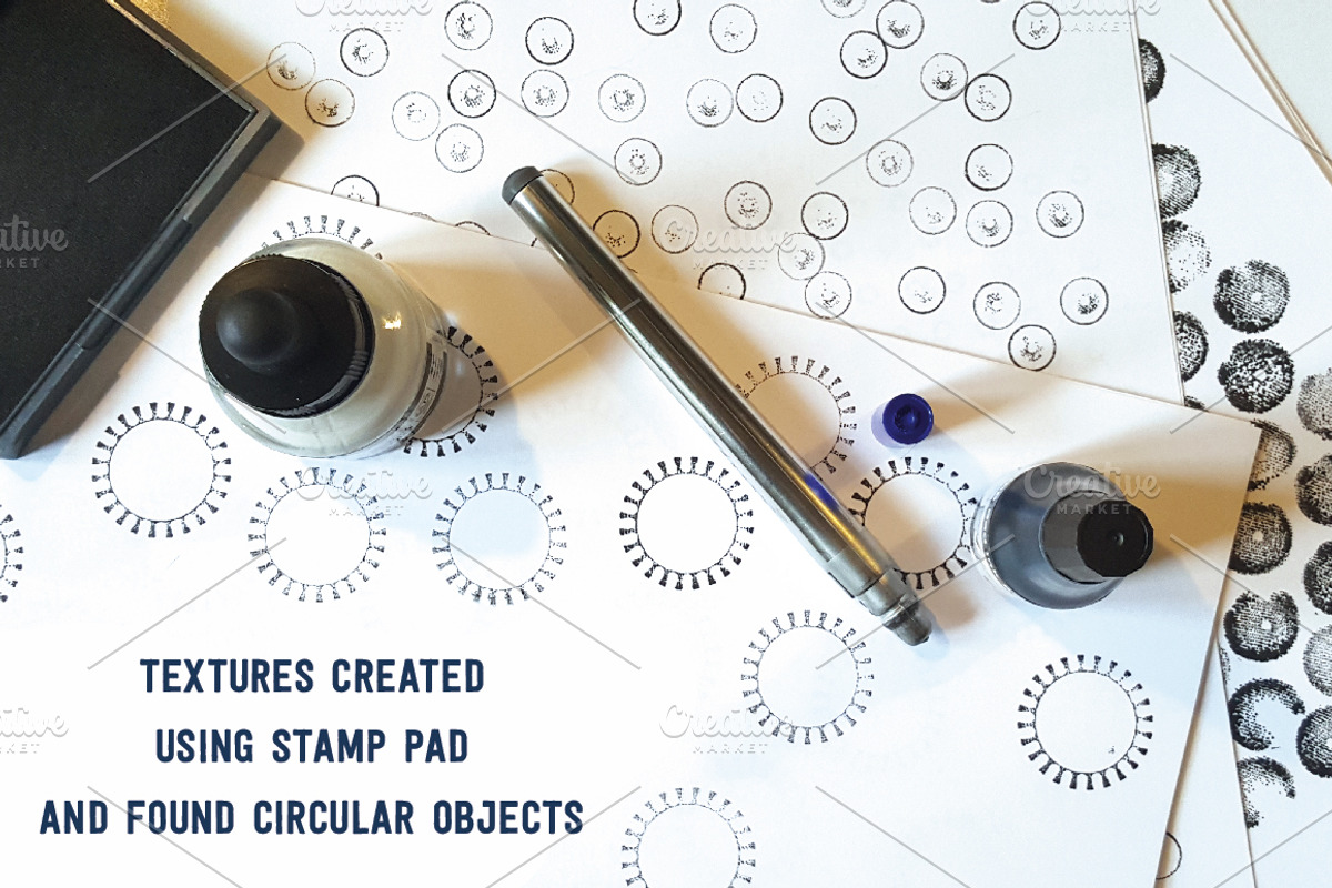Stamped Dots, a Pattern Graphic by Rebecca Prinn Designs (Photo 5 of 5)