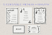Dinner Party French Wine Pack, an Illustration by Eldorado Design Co. (Thumbnail 6 of 10)
