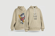 Hoodie Mockup, a Hoody Mockup by zpackcreative (Thumbnail 2 of 5)