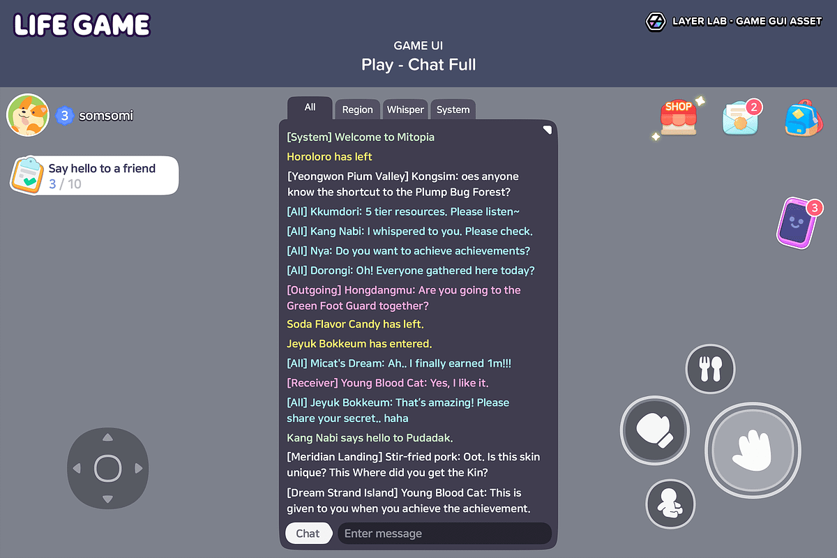 GUI - Life Game, an UI Kit Template by LAYERLAB (Photo 14 of 55)
