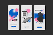 126 Vector Dither Textured Clip Arts, a Graphic by softulka (Thumbnail 3 of 19)