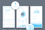 Flat UI Pack 1, an iPhone Mockup by Vectorminator (Thumbnail 10 of 20)
