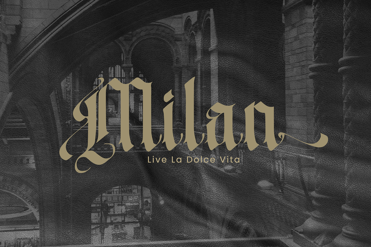 Moctavo - Blackletter Gothic Font, a Blackletter Font by Randi Irvan | Rvandtype (Photo 6 of 11)