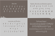 Rhomantics, a Sans Serif Font by BaronWNM (Thumbnail 6 of 7)