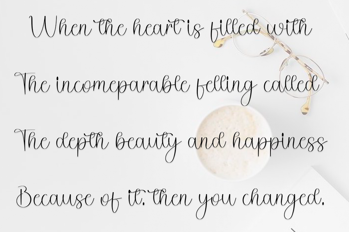 Outside Husband, a Handwritten Font by FreshTypeINK (Photo 7 of 8)