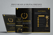 Corporate Awards Program Book, a Brochure Template by Oshin Design (Thumbnail 4 of 7)