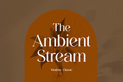 The Ambient Stream Modern Serif Font, a Serif Font by UICreative (Thumbnail 1 of 13)