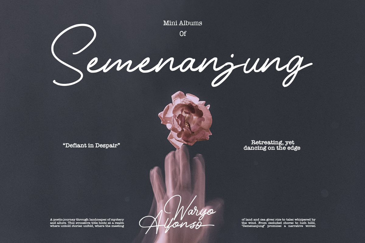 Rubellite - Stylish Signature Font, a Handwritten Font by Aksapix Studio (Photo 3 of 10)