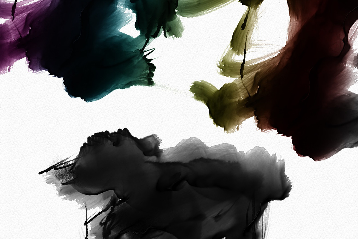 Hi-Res Water color PS Brush Set-3, a Brush Add-On by MRI STUDIO (Photo 8 of 10)