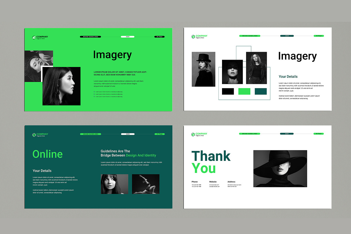 Brand Guidelines Presentation, a Presentation Template by MightyDesign (Photo 6 of 9)