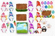 Easter Bunny Gnomes, Gnomes clipart, an Illustration by vivastarkids (Thumbnail 3 of 7)