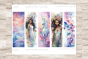 Fairy Bookmarks Printable, a Person Illustration by GlamArtZhanna (Thumbnail 1 of 3)