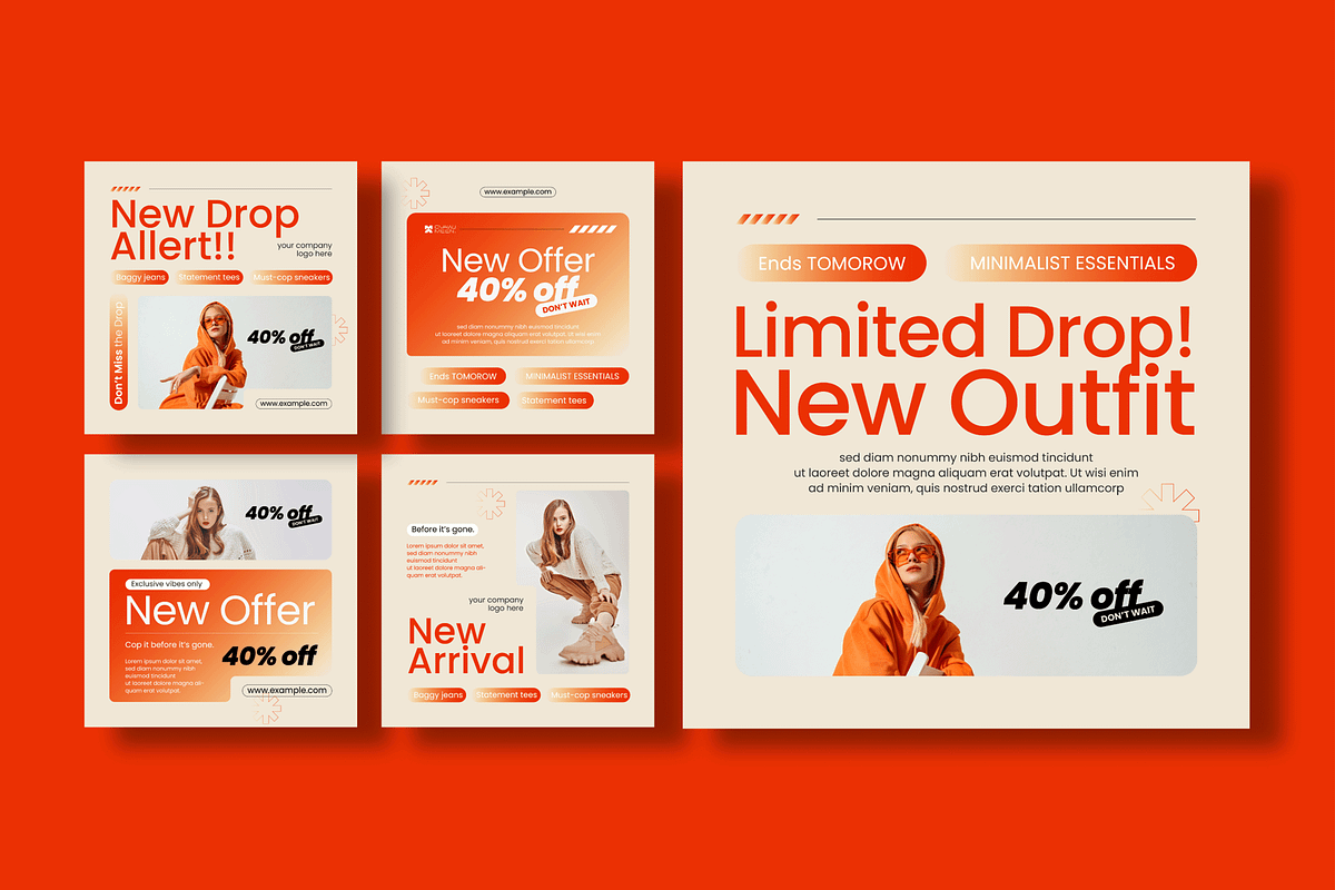 Fashion Sale Social Media Story, a Social Media Template by MightyDesign (Photo 1 of 5)