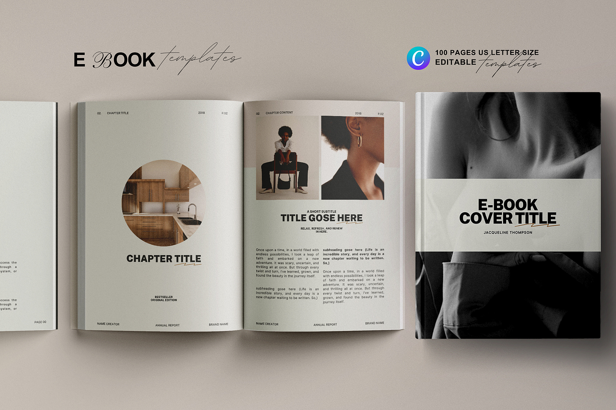 Workbook and E-Book Canva Templates, a Magazine Template by Prapti Design (Photo 9 of 10)