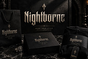 Nightborne — Gothic Blackletter Font, a Blackletter Font by Wow Magic (Thumbnail 3 of 5)