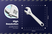 3D Construction Icons, an Architecture 3D Model by Flat Icons (Thumbnail 3 of 7)