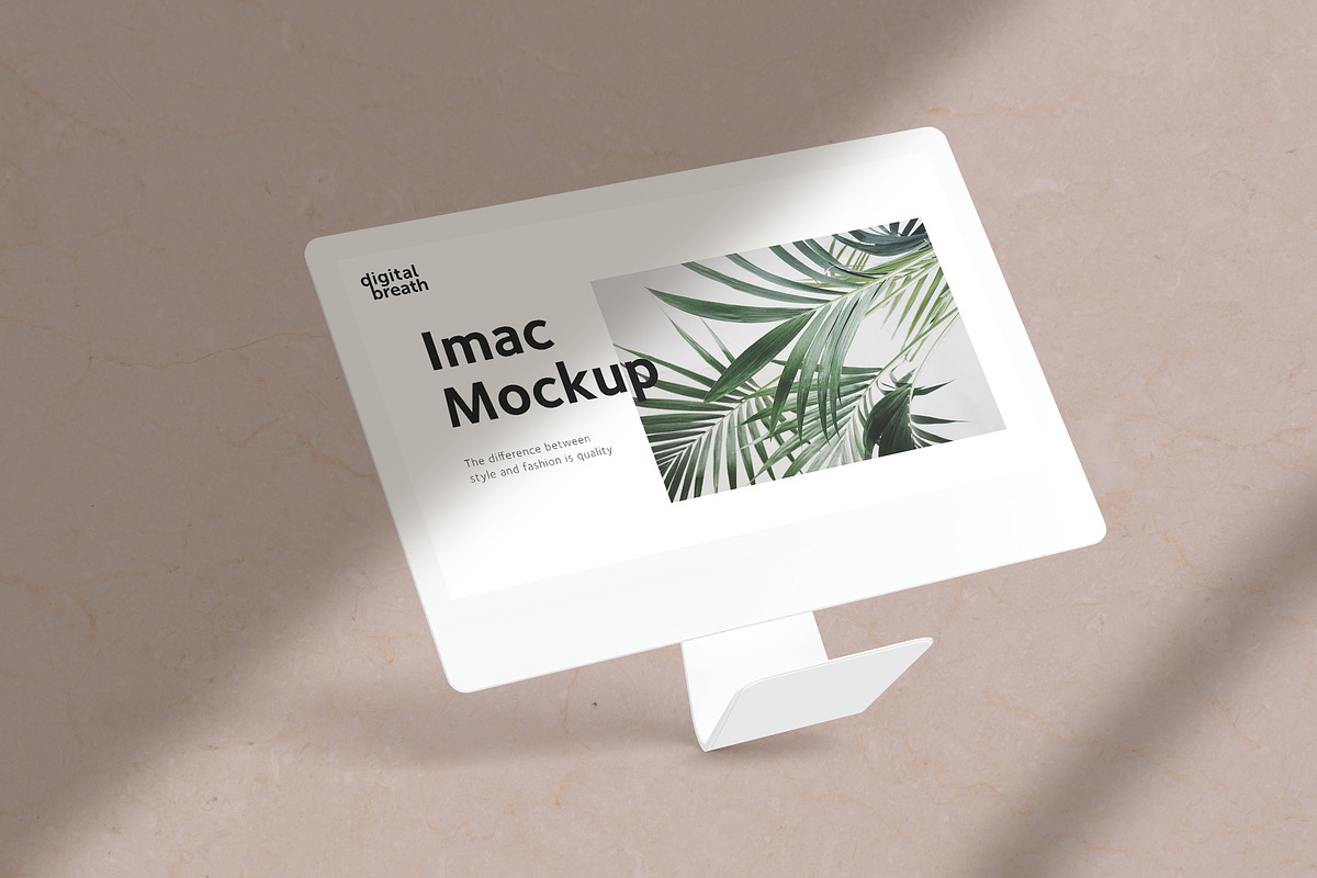 Imac mockups - scene creator, a Product Mockup by Digital Breath templates (Photo 2 of 6)