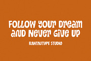 Andelo Funky Display Font, a Handwritten Font by RantautypeStudio (Thumbnail 3 of 15)