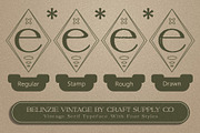 Belinzie Vintage, a Serif Font by Craft Supply Co. (Thumbnail 6 of 8)