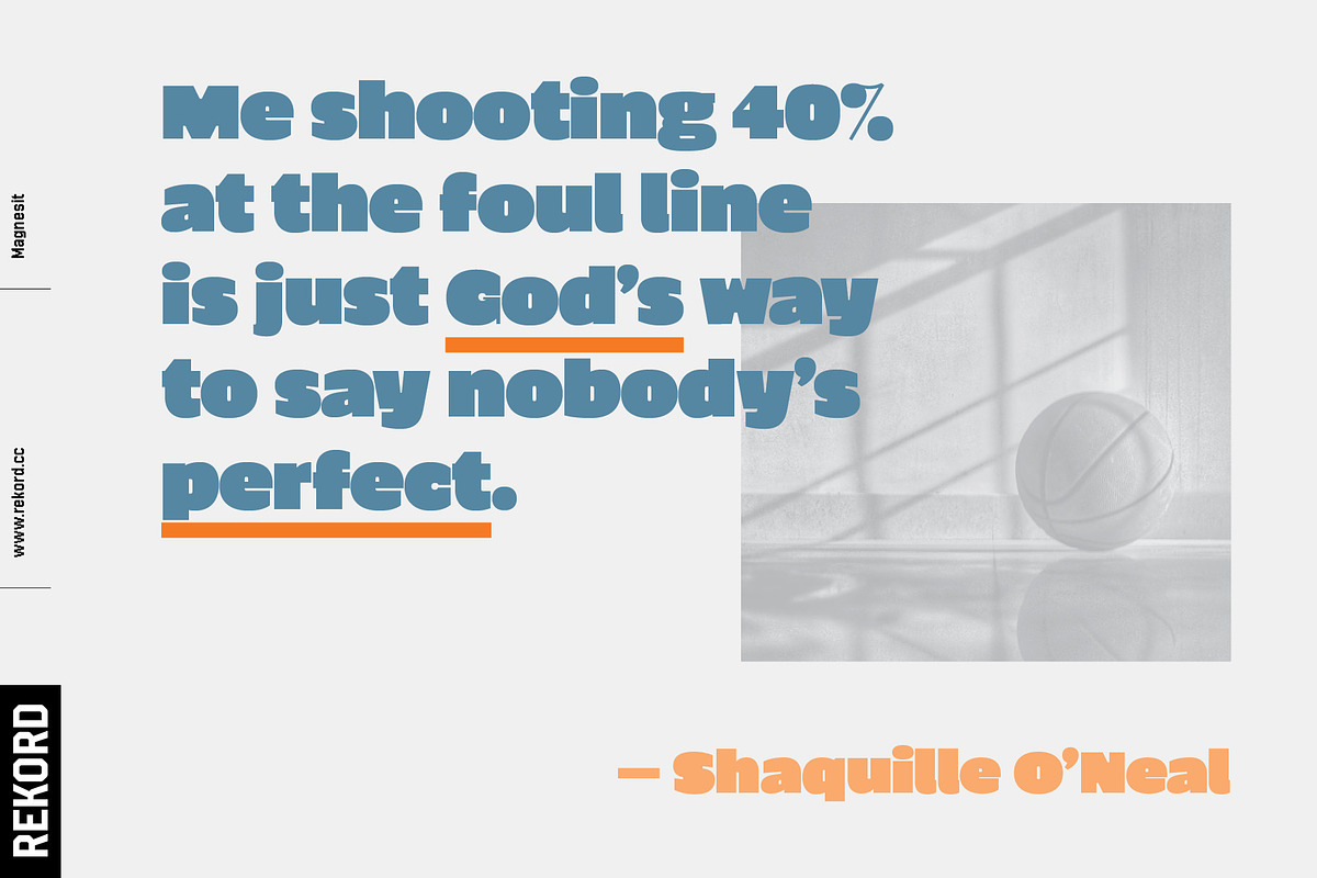 Magnesit: Ultra Bold Fonts, a Sans Serif Font by REKORD (Photo 3 of 14)