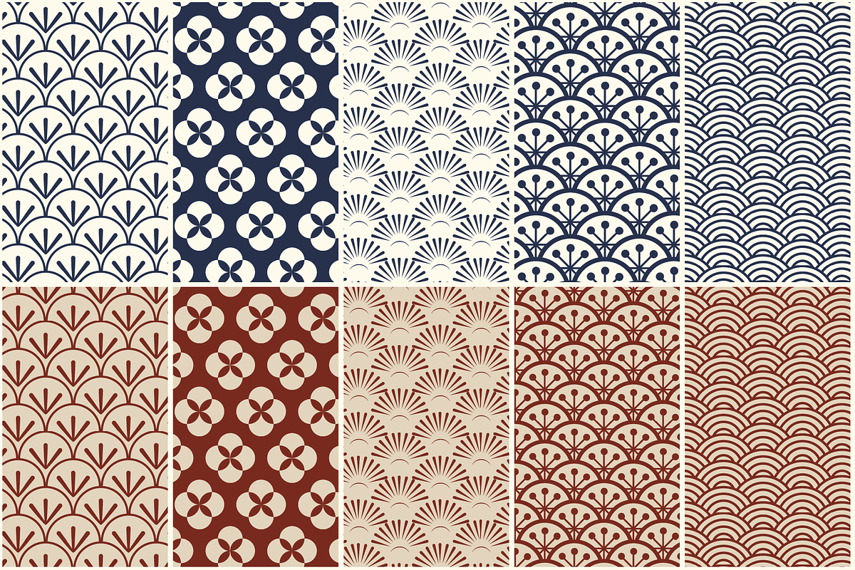 Japanese Geometrics, a Pattern Graphic by Suphansa (Photo 7 of 11)